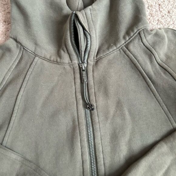 Lululemon Scuba Oversized Full Zip Hoodie Carob Brown - Picture 5 of 11
